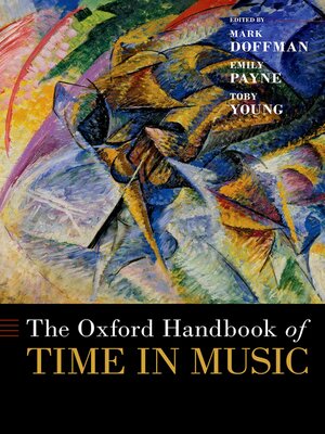 cover image of The Oxford Handbook of Time in Music